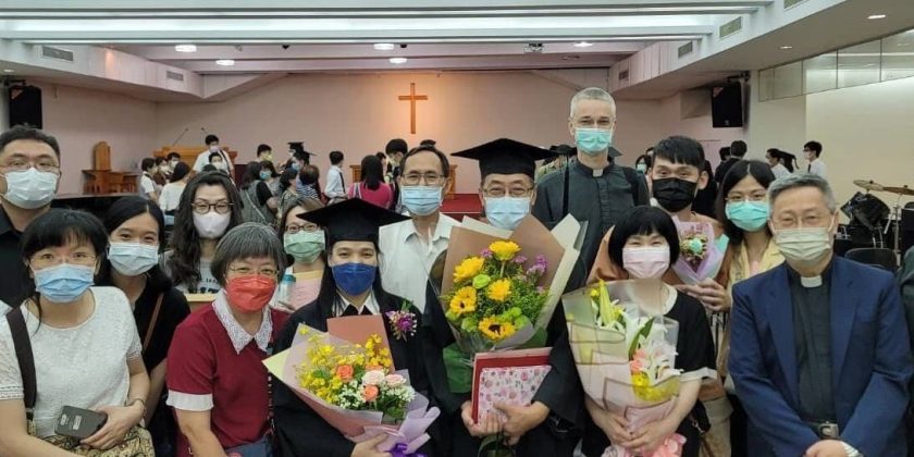 Our teachers Zhou Dingtai and Zheng Huanglan 2022 China Lutheran Seminary Graduation Ceremony